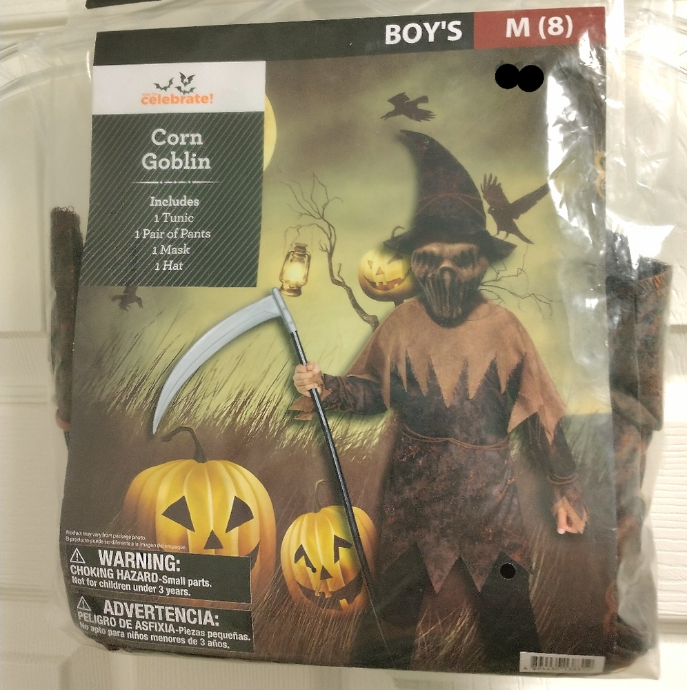 CORN GOBLIN - SCARECROW - SCARY HALLOWEEN COSTUME